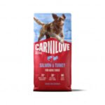 CARNILOVE ACTIVE Dog Salmon & Turkey sausas pašaras šunims 12 kg